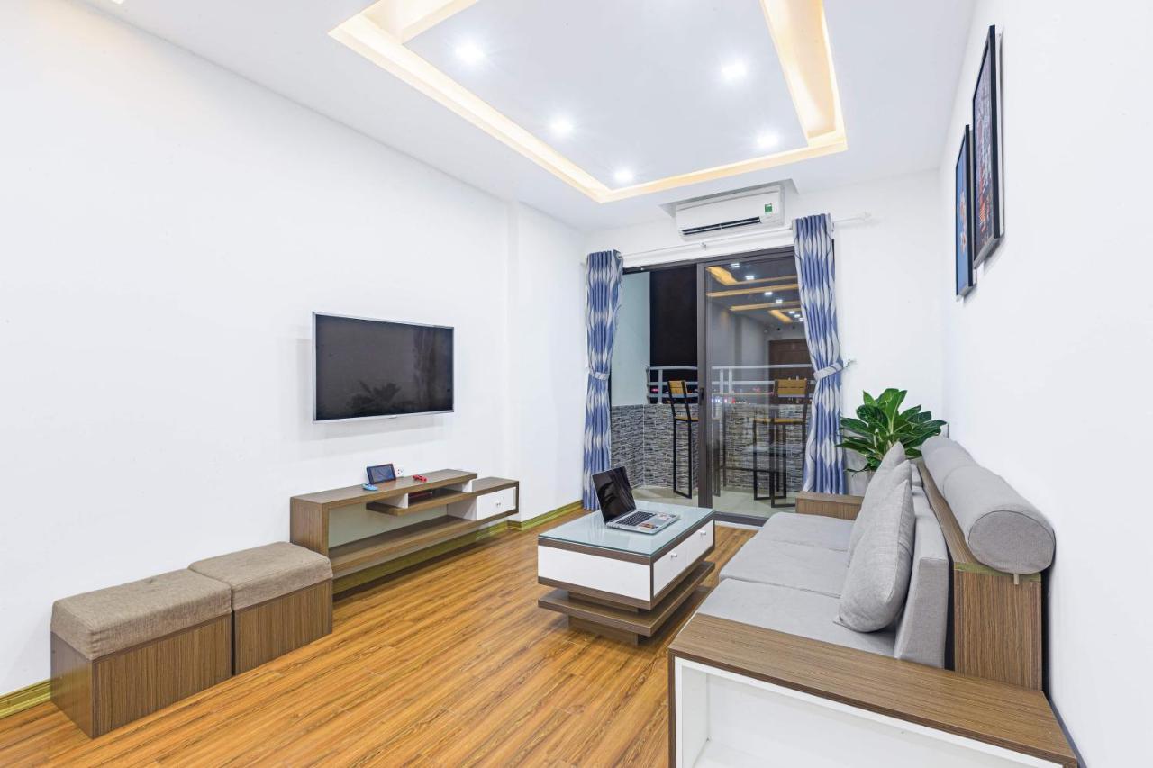 Sea View Balcony Retreat: My Khe Beach Proximity Apartment Da Nang Exterior photo