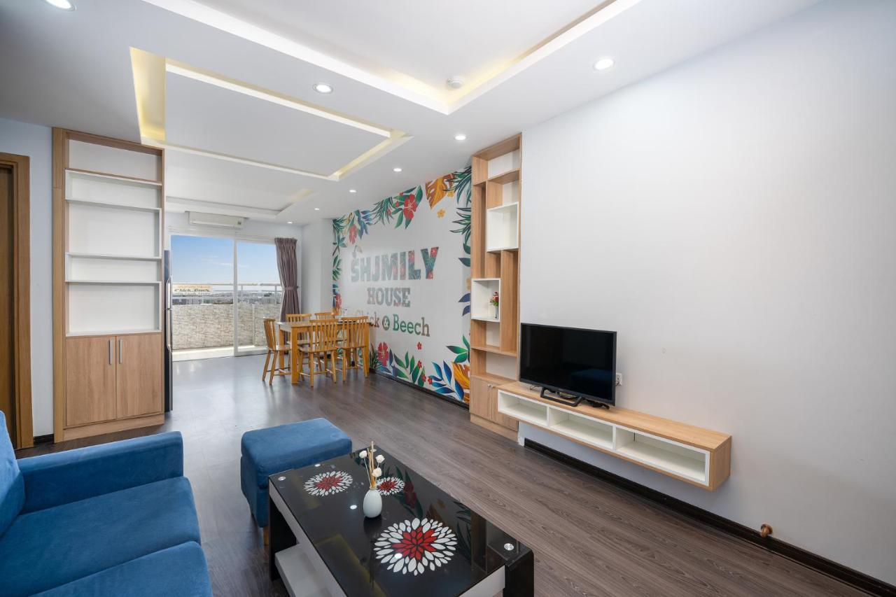 Sea View Balcony Retreat: My Khe Beach Proximity Apartment Da Nang Exterior photo